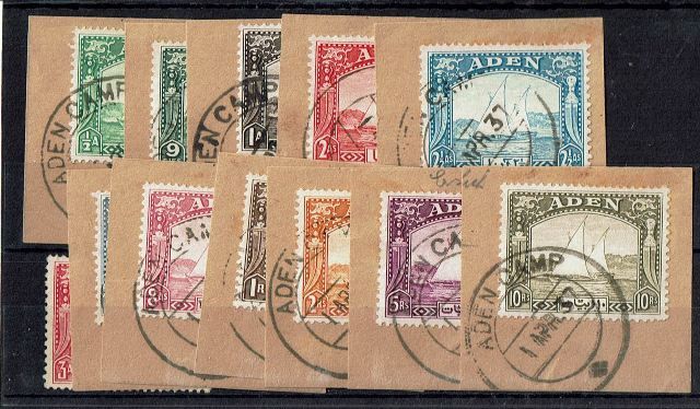Image of Aden SG 1/12 FU British Commonwealth Stamp